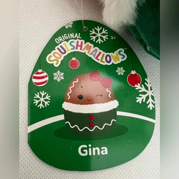 KELLYTOY | Squishmallows, Gina the gingerbread girl - Picture 9 of 11